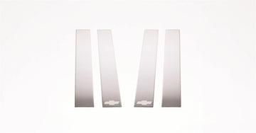 Putco 14-14 Chevrolet Silverado HD - (Ext Cab) - 4pcs Stainless Steel Pillar Posts Classic