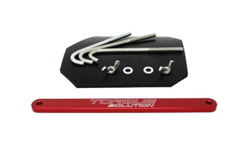 Torque Solution 02-07 Subaru WRX / 04-07 STi  Small Battery Tie Down - Red