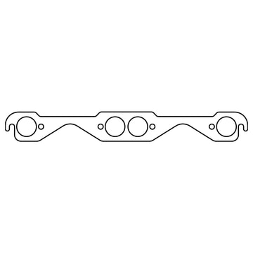 Cometic Chevy Gen-I Small Block V8 .043in Copper Exhaust Manifold Gasket Set - 1.500in Round Port