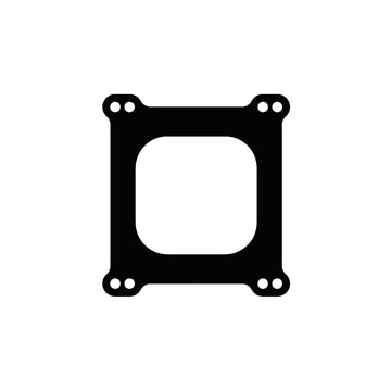 Cometic Holley 4 Barrel 4150 Style .188in Fiber Carburetor Gasket - 3.770in x 3.880in - Open Plenum