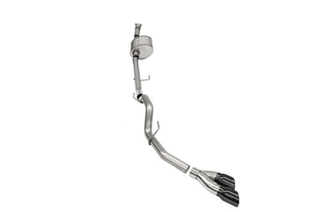 Corsa 2021-2025 Ford F-150 Regular Cab/ 8in Bed 5.0L V8 Xtreme Cat-Back Single Side Exit-Black PVD