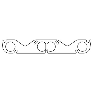 Cometic Chevy Gen1 SB V8 .060in HTS Exhaust Mani Gasket Set-2.00in Round Port-Hooker/Stahl Bolt Patt