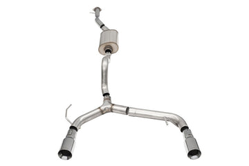 Corsa 21-25 Ford Bronco 2.3L 4-Door 2.75in Cat-Back Dual Rear Exhaust w/4in Straight-Cut Polish Tips