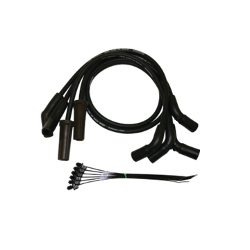Moroso Harley-Davidson Milwaukee 8.65 Spiral Core Wire Set - Black