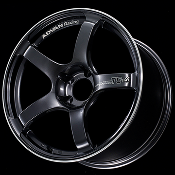 Advan TC4 15x8.0 +35 4x100 Racing Gunmetallic Wheel With Ring