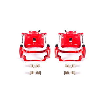 Power Stop 01-05 Acura EL Front Red Calipers w/Brackets - Pair