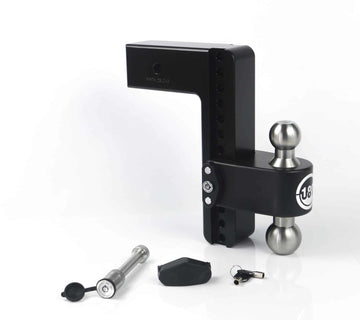 Weigh Safe 180 Hitch 10in Drop Hitch & 3in Shank (10K/21K GTWR) w/WS05 - Black Cerakote