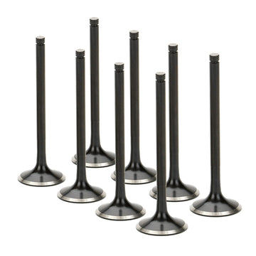 Supertech Renault Clio F7 16V 28.45x6.97x110.1mm Dish Black Nitrided Exhaust Valve - Set of 8