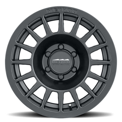 Method MR707 Bead Grip 18x8.5 / +38mm Offset / 5x120 BP / 64.25mm CB / 6.2in BS Matte Black Wheel