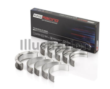 King Engine Bearings Pontiac 455 (Size .001) Main Bearing Set