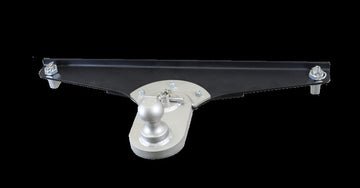 Gen-Y 2024 GM Long Bed GoosePuck 5in Offset Ball Puck Mount 25K Towing w/Ext Ball Assembly