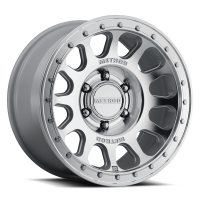 Method MR709 HD Bead Grip 17x 8.5in / ET0 / 6x5.5 BP / 106.25mm Bore - Machined Wheel