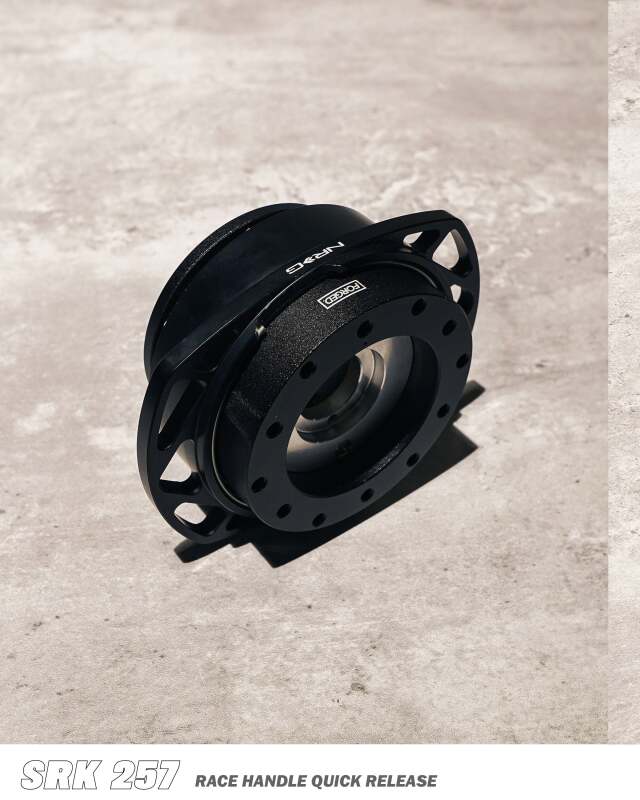 NRG Quick Release Gen 2.0 - Black SFI Body / Black Cutout Ring