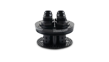 Vibrant 4-Port Catch Can Lid Assembly