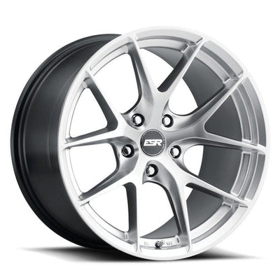 *New* ESR Wheels RF2 18X8.5 5X114.3 HYPER SILVER(set of 4)