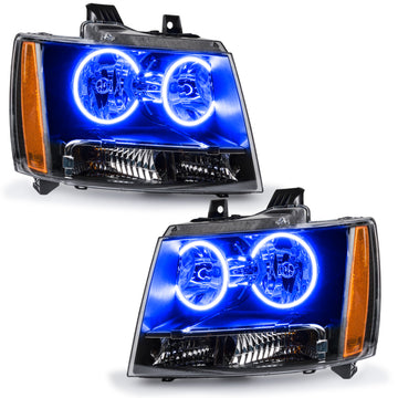 Oracle 07-13 Chevrolet Avalanche Pre-Assembled SMD Headlights - Blue
