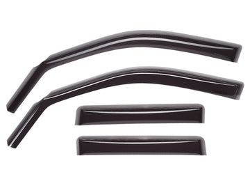 WeatherTech 15-24 Ford Edge (Incl. ST) Front&Rear Side Window Deflectors - Dark Tint