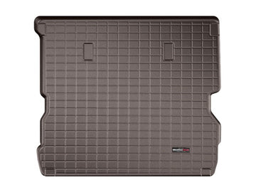 WeatherTech 2017+ Land Rover Discovery Cargo Liners - Cocoa (w/ 4 Zone Climate Control)