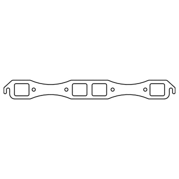 Cometic Chrysler Big Block B/RB V8 .043in Copper Exhaust Manifold Gasket Set-1.780in x 1.480in Port