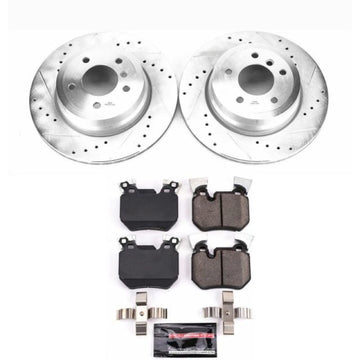 Power Stop 08-10 BMW 135i Rear Z23 Evolution Sport Brake Kit