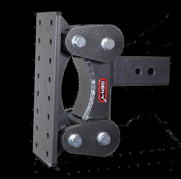 Gen-Y The Boss Torsion-Flex Pintle Plate 3in Shank 6.5in Drop 2.4K TW 21K Hitch