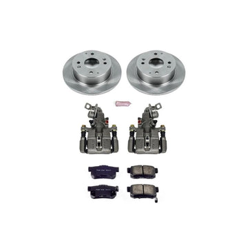 Power Stop 91-97 Honda Accord Rear Autospecialty Brake Kit w/Calipers