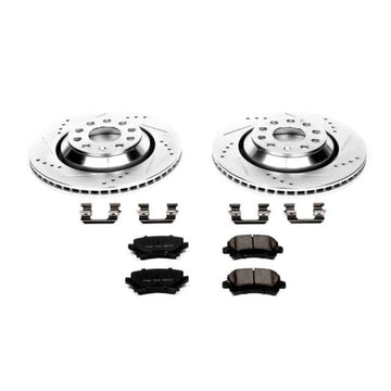 Power Stop 09-17 Volkswagen CC Rear Z23 Evolution Sport Brake Kit