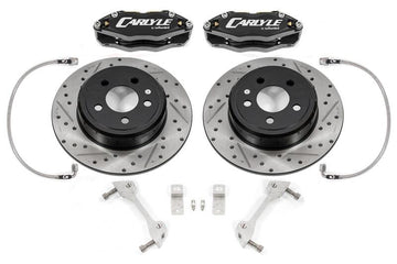 BMR 08-23 Dodge Challenger Brake Kit For 15in Conversion Black Calipers Non-Demon/Redeye