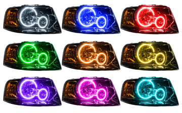 Oracle 03-06 Ford Expedition SMD HL - Black - ColorSHIFT