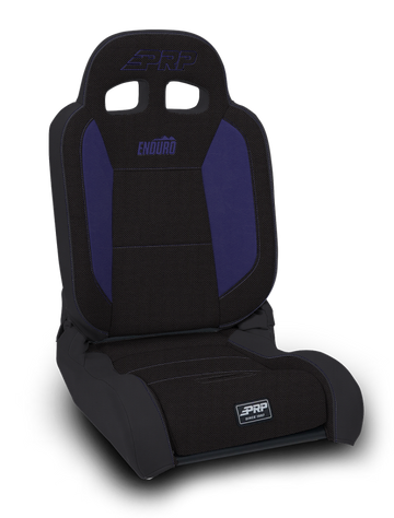 PRP EnduroDaily Reclining Suspension Seat - Black/Purple Tweed - Passenger