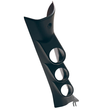Autometer 15-18 Ford F-150 2-1/16 pulgadas Triple A-Pillar Pod Gauge Mount - Negro (con altavoz)