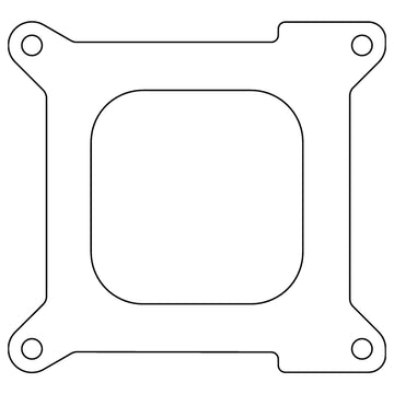 Cometic NASCAR 4 Barrel .047in Fiber Carburetor/Throttle Body Mounting Gasket - Open Plenum