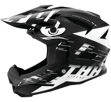 THH Helmets T-42 BMX Xtreme  Black/White - Large