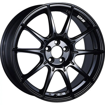 SSR GTX01 17x7 4x100 42mm Offset Flat Black Wheel