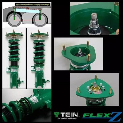Tein 09-14 Honda Fit FWD (GE8) Flex Z Coilovers