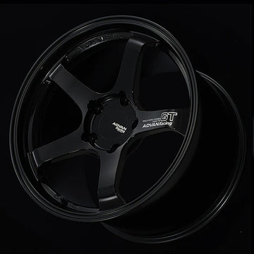 Advan GT Beyond 18x9.5 +29 5x114.3 Racing Titanium Black Wheel