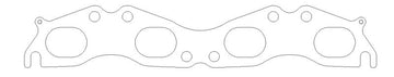 Cometic Nissan SR20DE/T 91-02 Escape .030 pulgadas MLS Junta de cabeza 2.050 pulgadas X 1.580 pulgadas Puerto