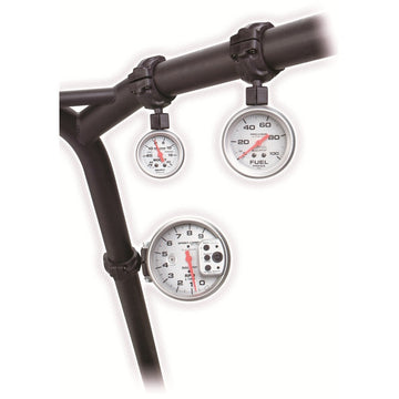 Autometer Roll Pod negro de 52 mm para jaula antivuelco de 1 3/4 pulgadas