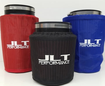 Prefiltro de filtro de aire JLT de 5x7 pulgadas - Rojo