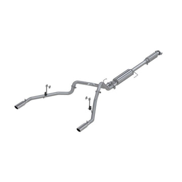 MBRP 2015 Ford F-150 5.0L 3 pulgadas Cat Back Sistema de escape AL con salida trasera doble dividida