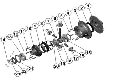 Pasador de retención ARB Sp, paquete de 4