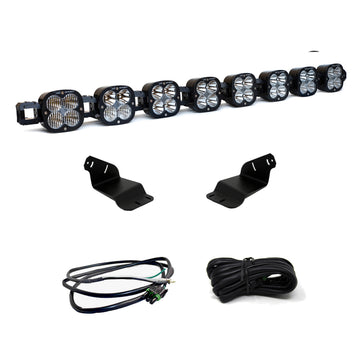 Baja Designs 2021+ Ford Bronco Kit de barra de luz de techo 8 XL conectable con Upfitter