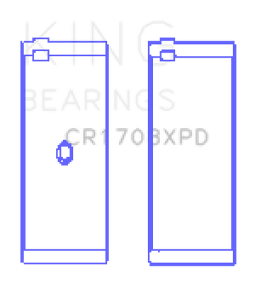 King Engine Bearings Chevrolet Custom Honda Journal 1.888 CB1663H version Pre-doweled