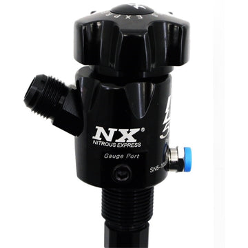 Válvula de botella Nitrous Express Lightning 500 (se adapta a botellas de 10 lb)