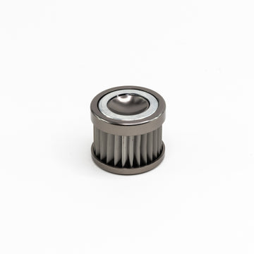 Elemento filtrante universal de acero inoxidable DeatschWerks de 10 micras (se adapta a carcasa de 70 mm)