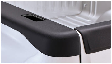 Bushwacker 07-13 Chevy Silverado 1500 Fleetside Tapas para rieles de cama de 69,3 pulgadas, color negro