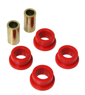 Bujes tipo brida de enlace universal de suspensión de energía, color rojo, diámetro de perno de 1.265 OD / .75 ID / 1/2 pulg.