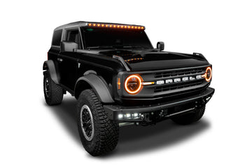 Sistema de barra de luces LED para techo de parabrisas integrado Ford Bronco Oracle 2021+