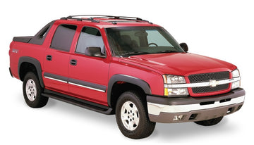 Bushwacker 03-06 Chevy Avalanche 1500 OE Style Flares 4 piezas sin accesorios para el cuerpo, color negro