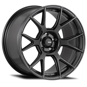 Konig Ampliform 18x8.5 5x112 ET43 Dark Metallic Graphite